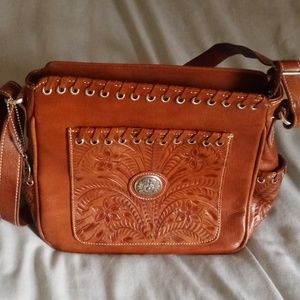 American West Leather Handbag